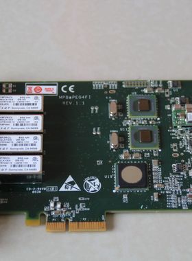 原装intel 4口千兆光纤网卡，9404PF 82571 silicom PEG4FI