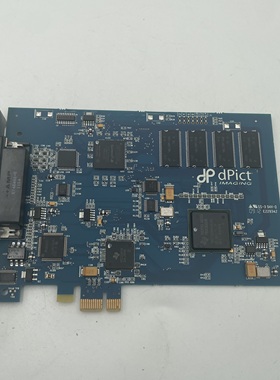 拆机dPict Imaging 视频采集卡 PCIE 001-002-000002 现货