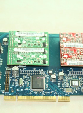 TDM410P 4路模拟卡Asterisk语音卡2FXO+2FXS