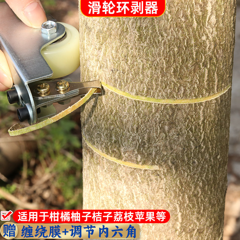 柑橘蜜柚荔枝环割工具环剥刀