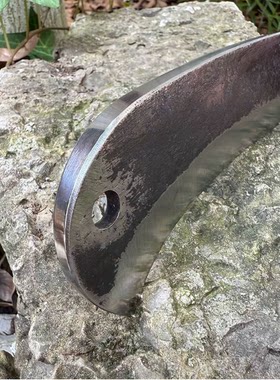 楚家刀弹簧钢手工锻打砍柴刀