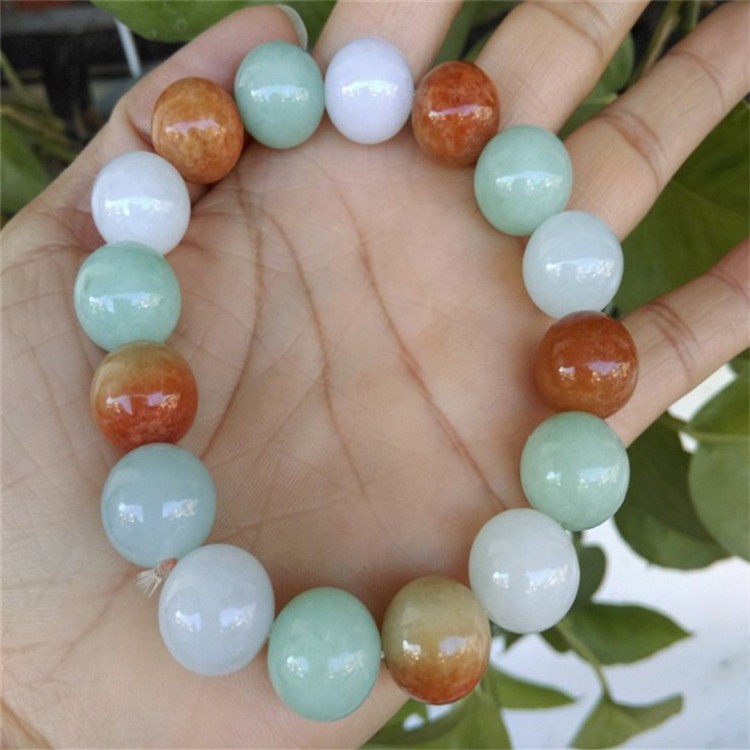 翡翠缅甸玉珠手串