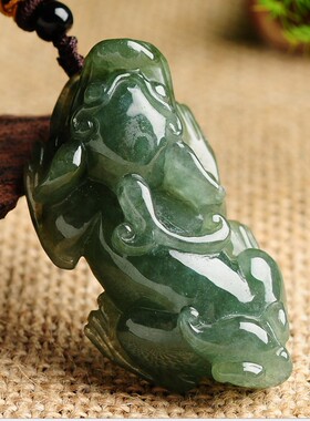 冰糯种满色工艺品全新吊坠现货