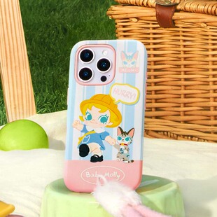 POPMART泡泡玛特正版Baby Molly喵趣横生系列手机壳 iPhone周边