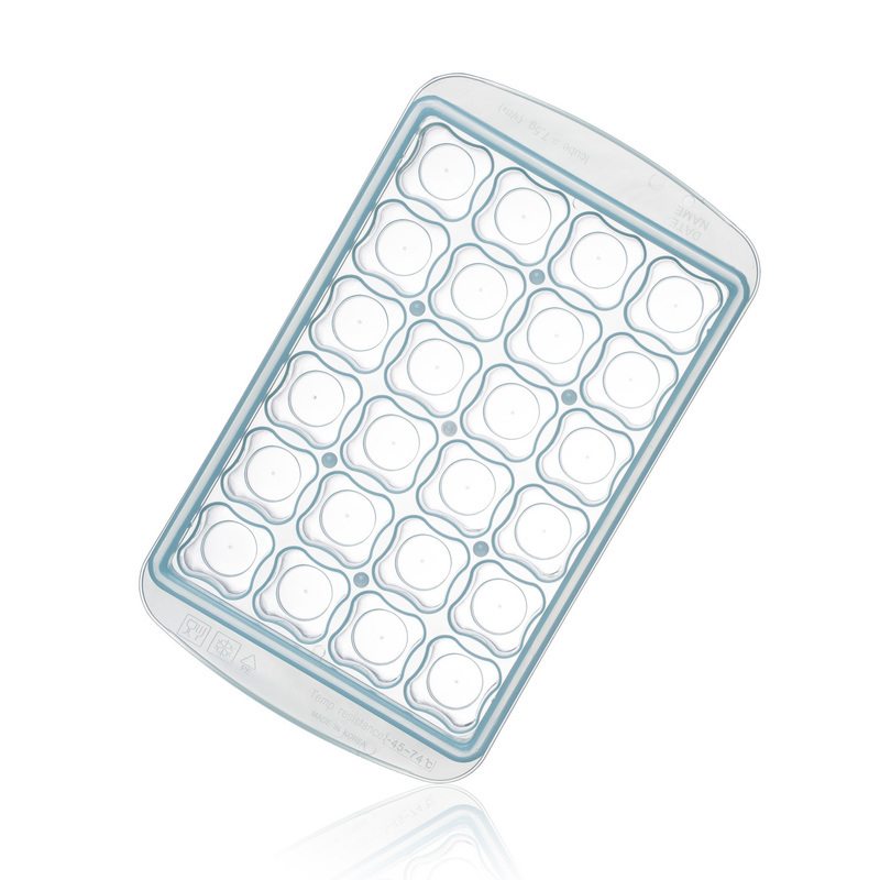 韩国进口食物带盖子多格制冰盒