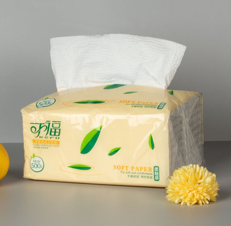 平板压花卫生纸方块厕纸家用草纸平板式/抽取式/挂抽
