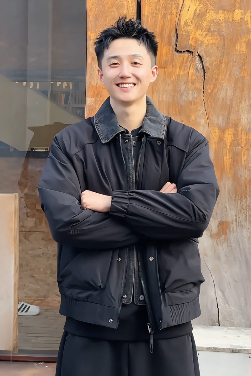 牛仔假两件拼接加棉夹克外套男JK2597-P125,男装夹克,电商D236-1（原A051-1）