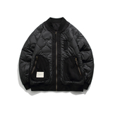 美式棒球领棉服男装二棉加厚夹克外套22067-P135，男装夹克，电商D236-1（原A051-1）