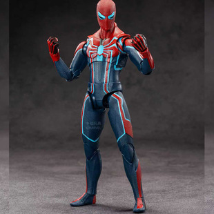 正版中动漫威复仇者联盟蜘蛛侠极速战衣游戏宇宙彼得帕克手办男生