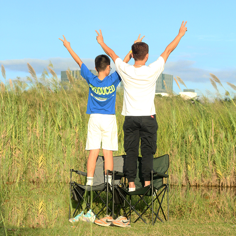 户外便携钓鱼折叠椅沙滩露营靠背