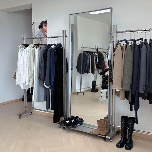 服装店试衣镜全身镜直播间镜子