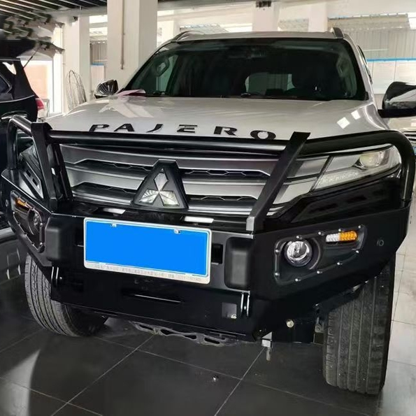 适用于新款三菱劲畅改装前杠竞技前杠保险杠防撞杆