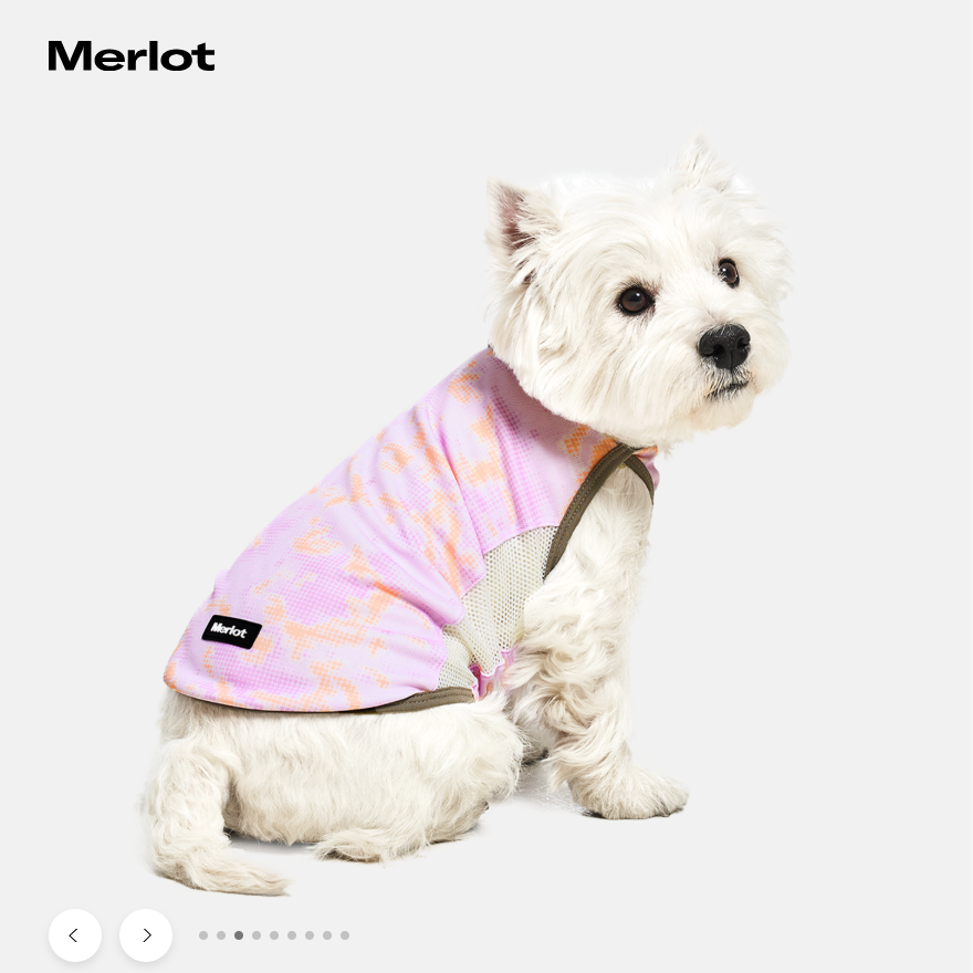 韩国merlot狗狗凉凉衣防虫背心