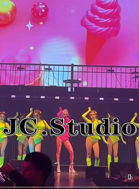 定制舞台歌手热辣gogo演出服女夜店派对ds领舞服装性感镂空连体衣