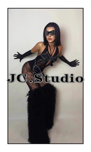 定制酒吧gogo演出服爵士舞演出服互动颗粒辣妹演出服女团风