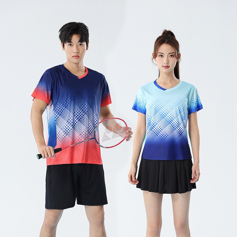 2025夏季男女款速干羽毛球服套装