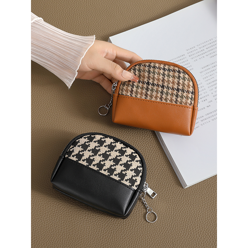 零钱包女2025新款精致高档迷你小巧帆布收纳包创意复古拉链小钱包,箱包皮具/热销女包/男包,钱包,淘宝优惠券,粉丝福利购,淘宝优惠卷