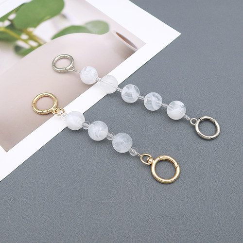 包带延长珍珠链肩带斜跨链条加长