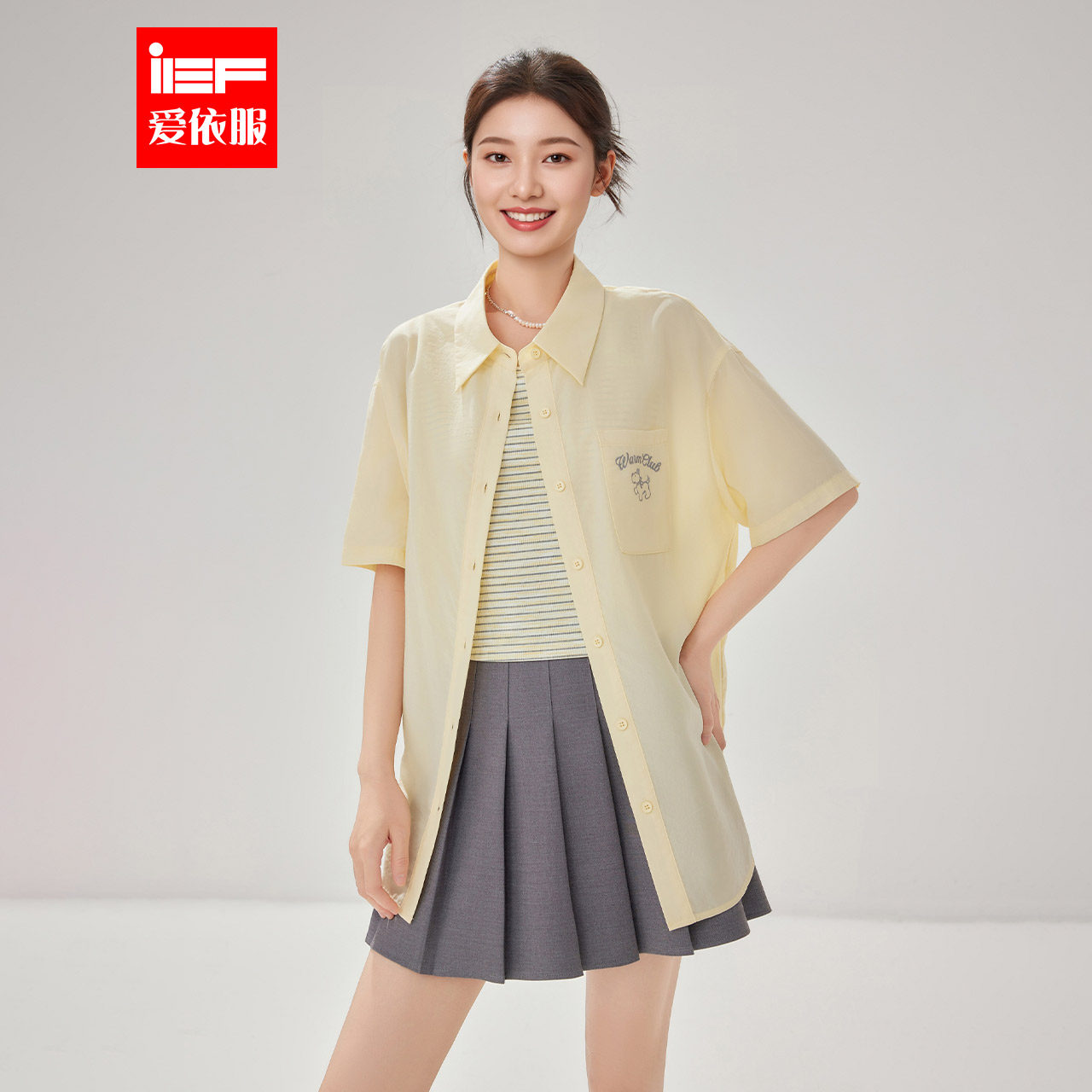 IEF/爱依服2025夏季新款韩版甜美