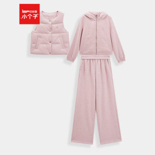 2025秋冬新款 小个子专属 韩版 时尚 IEF 休闲风上下套裤 爱依服