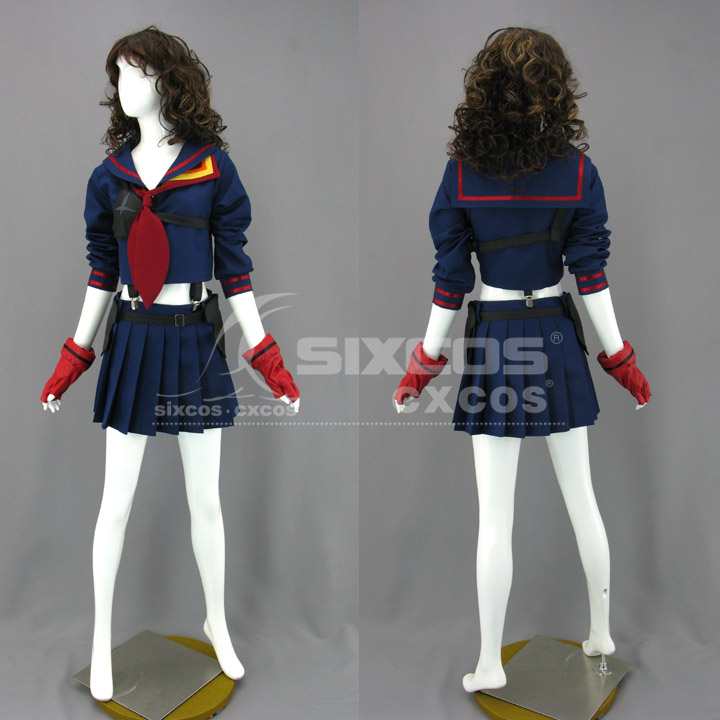 斩服少女 缠流子校服水手服 COS服装定做 Ryuko Matoi Cosplay