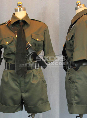 地狱之歌 薛定谔 COS服装 Hellsing 准尉 皇家国教骑士团 Cosplay