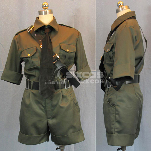 地狱之歌 薛定谔 COS服装 Hellsing 准尉 皇家国教骑士团 Cosplay