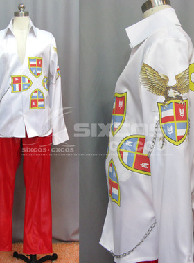 铁拳6 斯蒂夫福克斯 COS服装定做 Tekken Steve Fox Cosplay