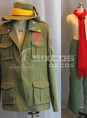 地狱之歌Hellsing Pip Bernadotte COS服装定做 Cosplay Costume