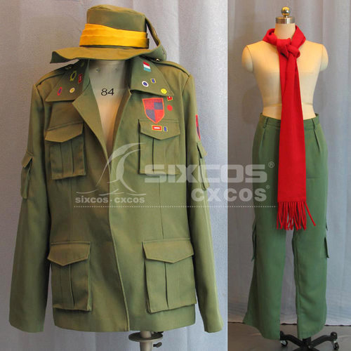 地狱之歌Hellsing Pip Bernadotte COS服装定做 Cosplay Costume