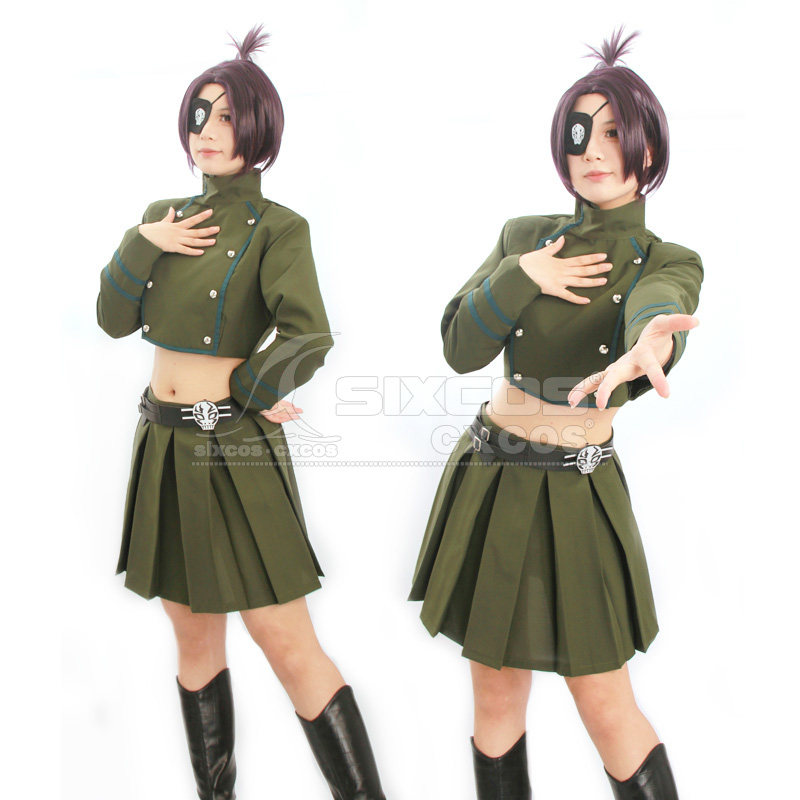家庭教师Hitman Reborn!库洛姆 COS服定做 Chrome Dokuro Cosplay