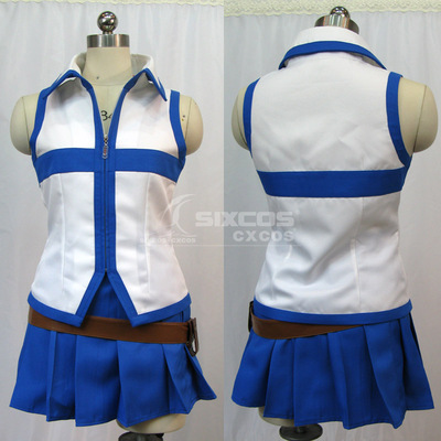 妖精的尾巴 露西 COS服装定做 Lucy Heartphilia Cosplay