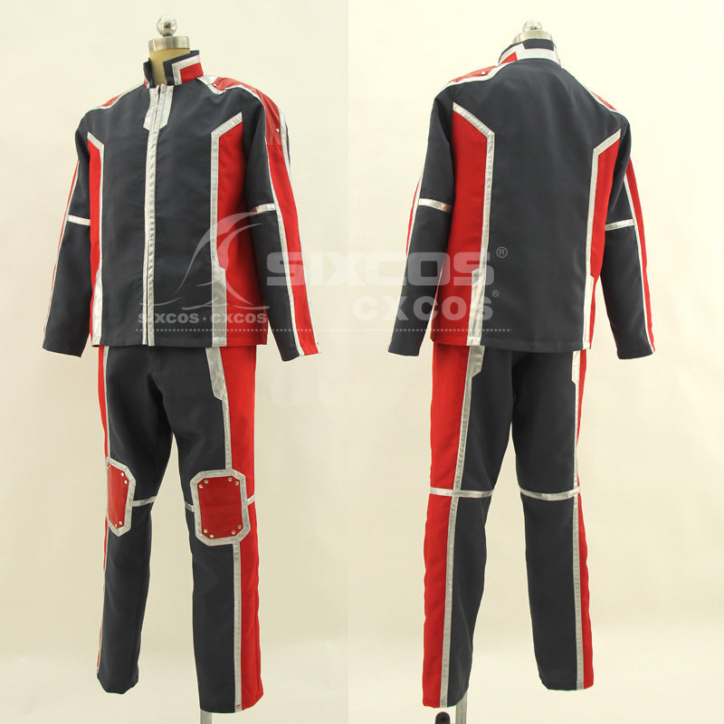 大空大地 cos服装定做 艾克斯奥特曼制服队服cosplay订做