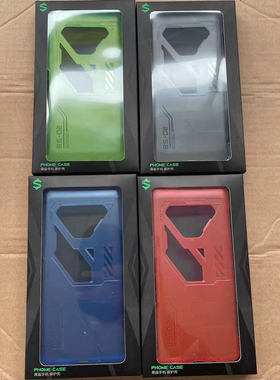 适用于黑鲨4/4Pro/4S/4sPro4RS/5Rs荧彩手机壳保护壳彩色荧光原装防摔防滑官网同款全包磨砂个性潮牌散热