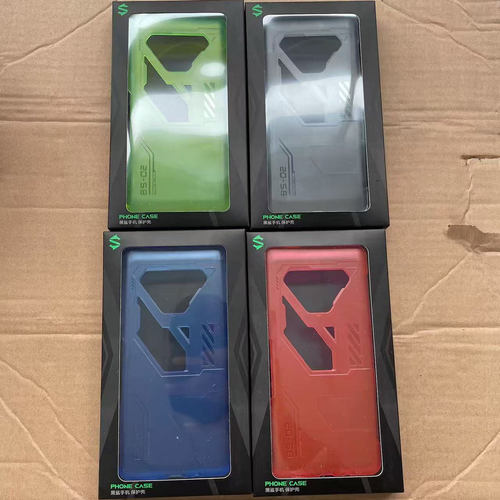 适用于黑鲨4/4Pro/4S/4sPro4RS/5Rs荧彩手机壳保护壳彩色荧光原装防摔防滑官网同款全包磨砂个性潮牌散热
