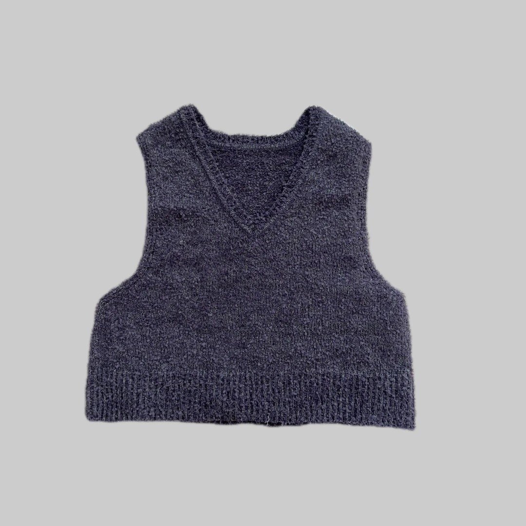 Z-17 粗线松弛感V领休闲马甲,女装/女士精品,马夹,淘宝优惠券,粉丝福利购,淘宝优惠卷