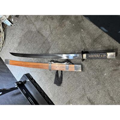 金属制刀剑火龙出品手工锻打炼狱雁翎收藏镇宅硬宝剑冷兵器未开刃