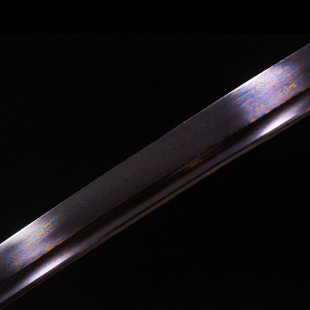 金属制一体花纹钢日本刀东洋武士居合手工战刀katana外贸 未开刃
