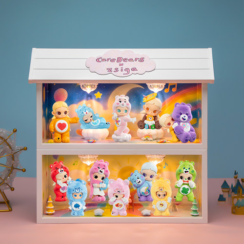 Zsiga爱心小熊系列盲盒展示盒