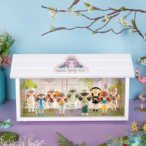 爆米花妹妹molinta春日计划盲盒