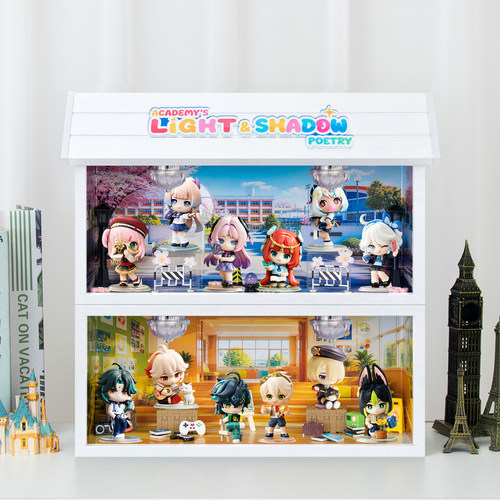 原神学院光影诗Q版盲盒展示盒