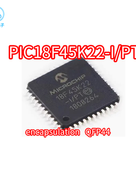 进口 PIC18F45K22-I/PT 封装TQFP44 微控制器芯片 PIC18F45K22