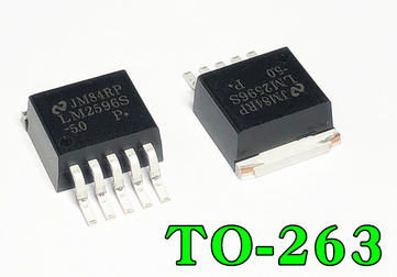 to-263-6 贴片lm2596s-5.0 5v 稳压电路(降压) lm2596