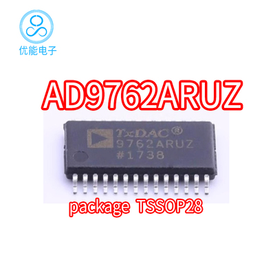 AD9762 AD9762ARU贴片 AD9762ARUZ 封装TSSOP-28 数模转换器