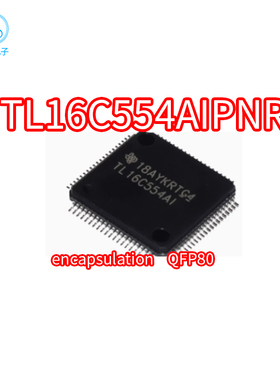 正品TL16C554AIPNR TL16C554APNR TL16C554A 贴片QFP80通信控制器