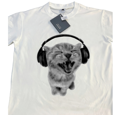 原创猫咪印花纯棉宽松短袖T恤