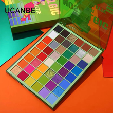 Ucanbe48色复古风尚眼影盘珠光哑光眼影舞台