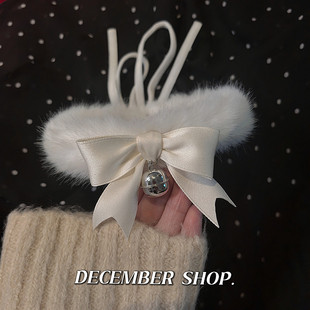 新品 纯欲风暗黑甜酷choker蝴蝶结铃铛系带项圈萝莉Lolita锁骨链女