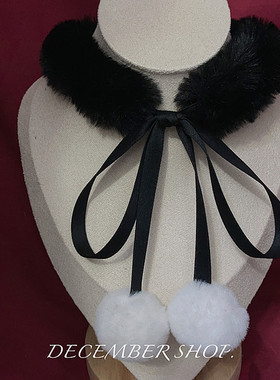 项圈蝴蝶结项链毛衣链锁骨链