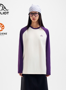 伯希和户外长袖T恤女士秋冬新款Polygiene抗菌保暖休闲打底衣男款